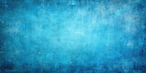 Fototapeta premium Grunge textured background in vibrant blues resembling old paper , vibrant, background, texture, grunge, blue, paper
