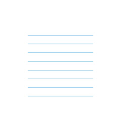 lined note paper