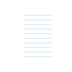 lined note paper