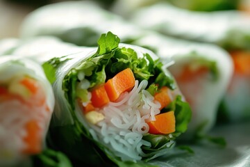Vietnamese style Fresh Roll