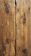 Naklejka premium Rustic Brown Wood Texture Panorama: Vintage Charm Meets Modern Elegance in AI-Generated 4K Wallpaper. Versatile Backdrop for Cultural Marketing, Bestselling Themes, and End-of-Season Promotions. Perfe