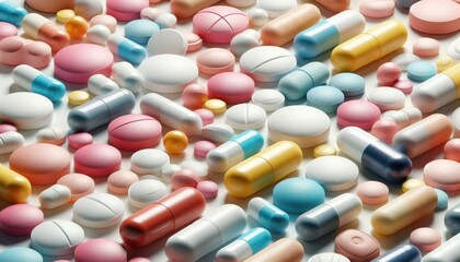 The World of Medicine: A Detailed Look at Various Pills and Capsules in Healthcare.