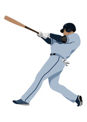 Obraz premium 野球選手「バッター」