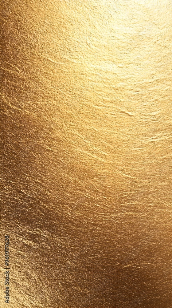 Poster luxurious metallic gold gradient background with textured shiny surface. elegant and sophisticated d