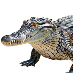 Obraz premium crocodile isolated on white