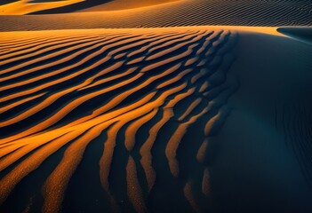 Naklejka premium vibrant intricate sand patterns showcasing spectrum colors unique textures captivating display, beach, surface, design, artistic, natural, landscape, grain