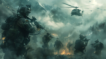 battlefield and network. Hybrid war