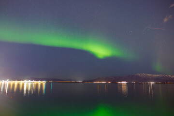 northern lights in iceland