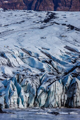 Solheimajokull Glacier in Iceland