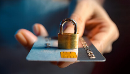 Secure Credit Card Payment With Lock