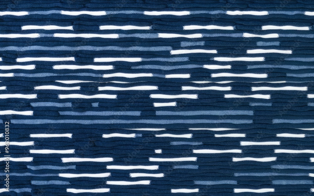 Poster abstract blue stripes. abstract blue and white stripes, with a subtle variation in width and spacing