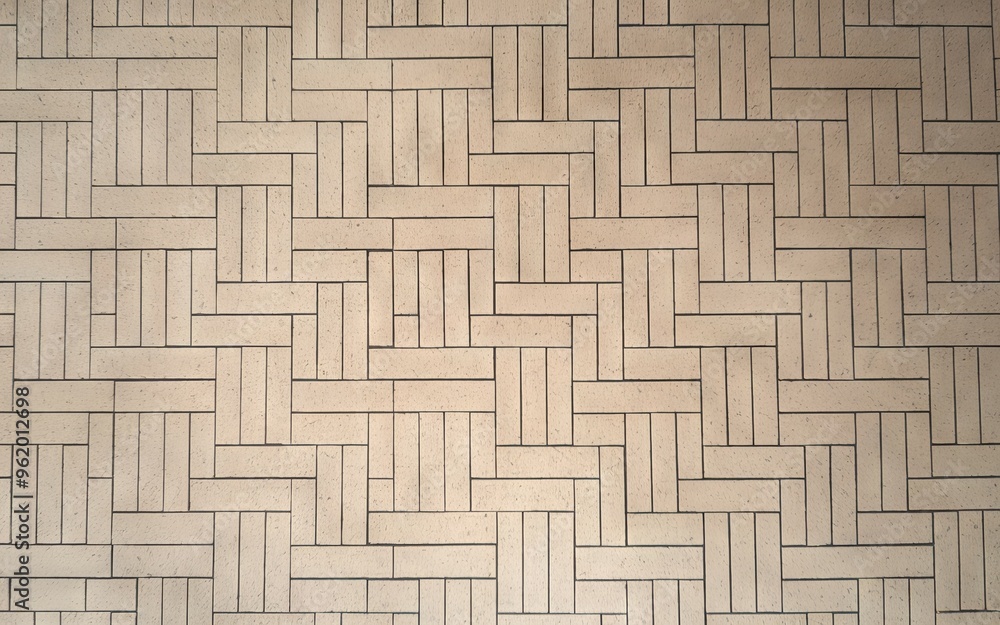 Poster interlocking tile pattern. geometric pattern of interlocking tiles, creating a seamless design. perf