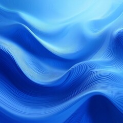 Abstract Blue Wave-like Texture Background with Smooth Fluid Shapes and Soft Lighting for Design Projects and Modern Art Concepts