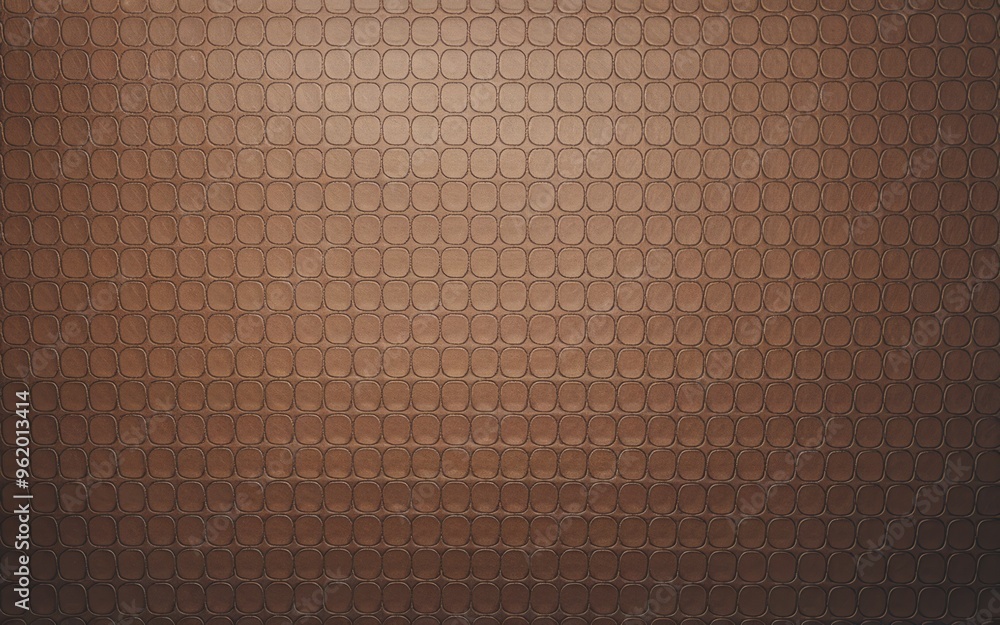 Poster brown circle pattern texture. repeating circle pattern texture with a brown color. use for backgroun