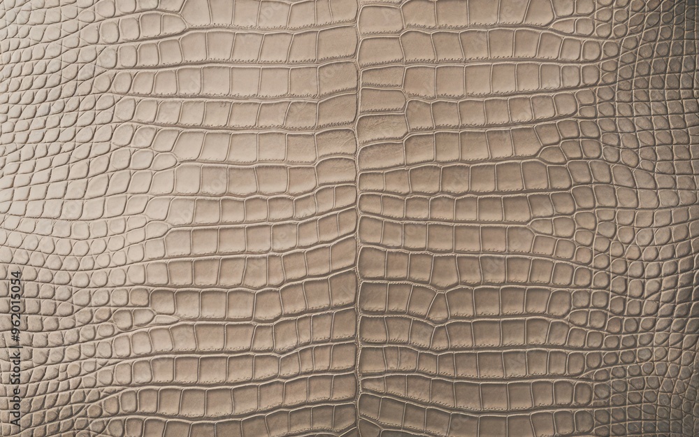 Poster alligator skin texture. close-up image of a textured alligator skin, showcasing the unique pattern a