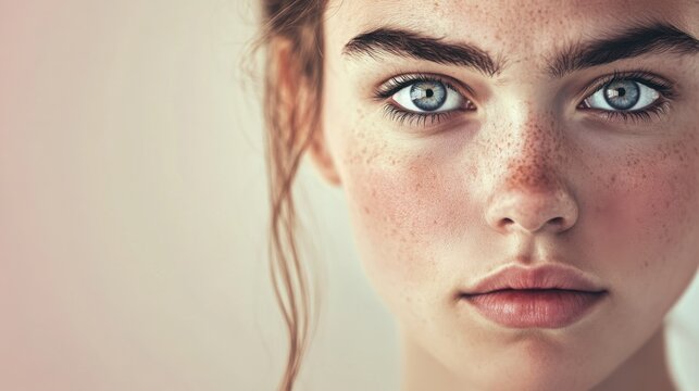 portrait of a person with a skeptical look, including slightly furrowed brows and a subtle smirk.