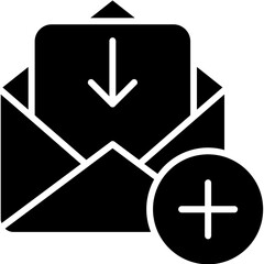 Fototapeta premium Receive Icon