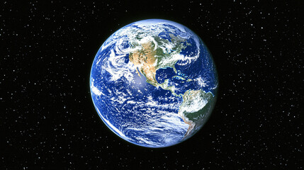 planet Earth from space, bathed in soft tones. The image conveys a sense of calm, isolation, and vastness, symbolizing unity, fragility, and the intricate beauty of our home planet