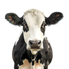 cow isolated on white