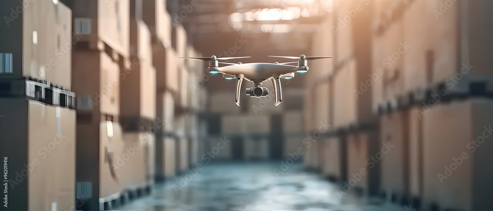 Poster drone delivery for military logistics streamlining supply transport with advanced aerial technology 