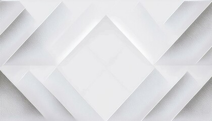 Fototapeta premium Abstract smooth light gray geometry paper futuristic minimal subtle modern background, Abstract white and gray color modern technology geometry background. Modern Abstract white background design 