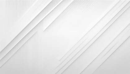 Obraz premium Abstract smooth light gray geometry paper futuristic minimal subtle modern background, Abstract white and gray color modern technology geometry background. Modern Abstract white background design 