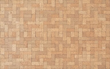 Obraz premium Brick pavement texture. Seamless brick pavement texture with a repeating pattern. Ideal for backgrounds or design elements.