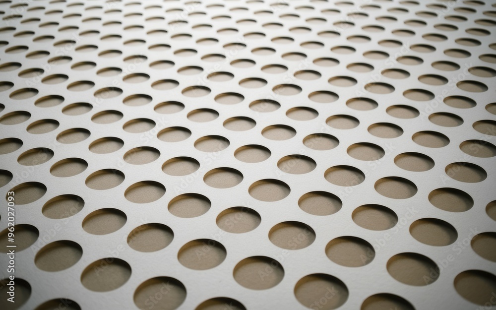 Aufkleber circular hole pattern. abstract white pattern with circular holes. repeating geometric design.