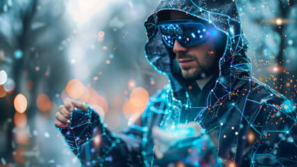 person with headphones