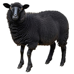 black and white sheep