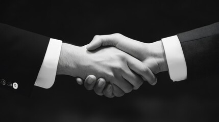 Professional Handshake in Business Suite