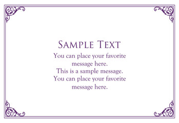 ハロウィンをイメージしたアンティークフレーム