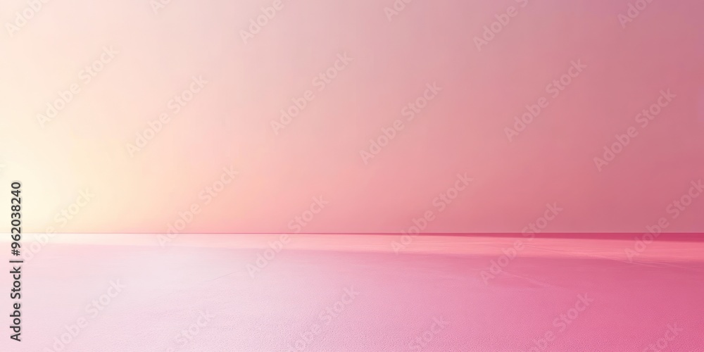Poster Pink and White Gradient Background with Subtle Texture