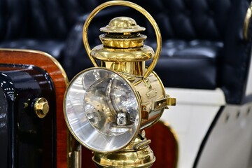 Vintage Antique Automobile Oil Lamp