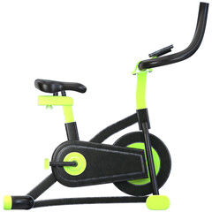3D Exercise Bike Icon