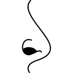 Nose Side View Icon