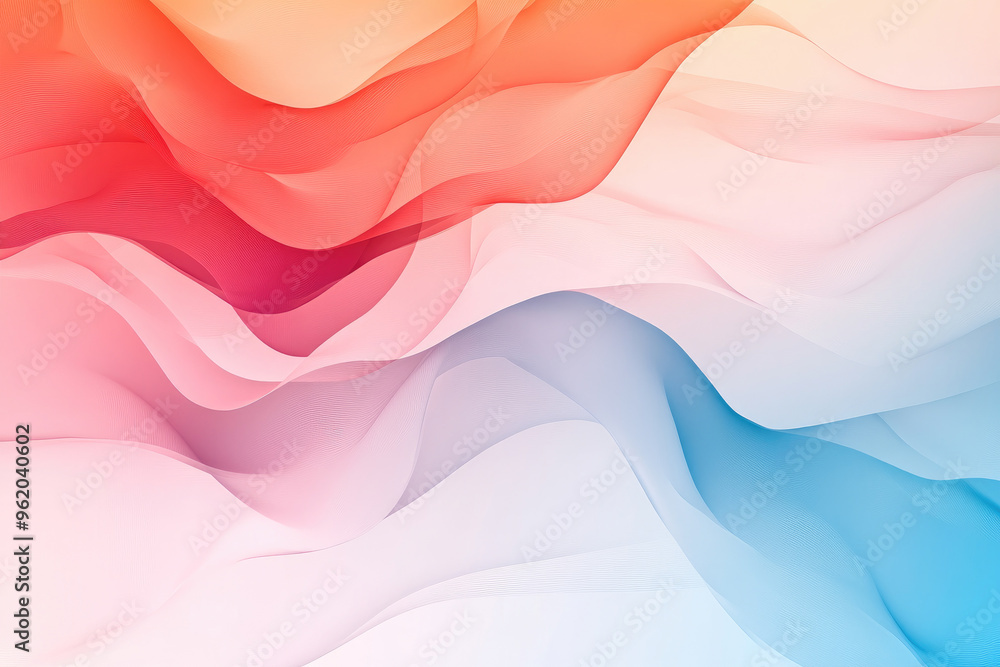 Poster explore a collection of translucent textures featuring gradients, perfect for decorative overlays on
