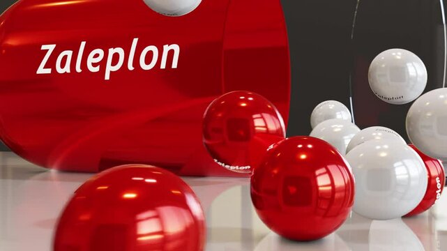 Zaleplon Capsule (Slow Motion)