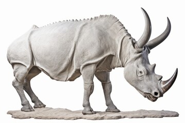 Fototapeta premium Astrapotherium magnum in full growth. Generate Ai