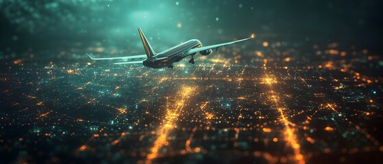 Aerial Logistics Network Optimization Enhancing Transportation Efficiency Through Strategic Route Planning for Optimized Air Traffic Flow and Cargo Delivery within Transportation Networks