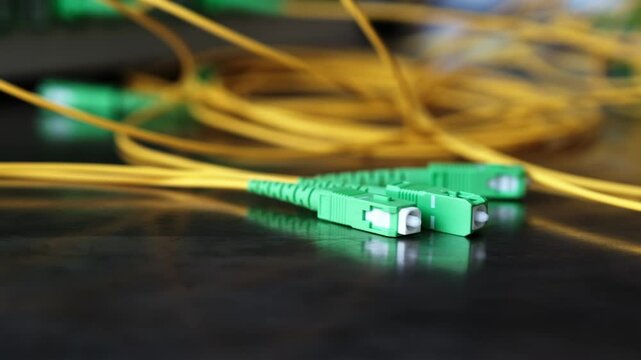 Fiber optic patch cords in gigabit optical passive network