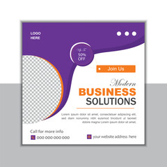 Corporate Business social media post Design