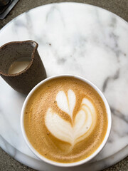 cup of coffee with latte art