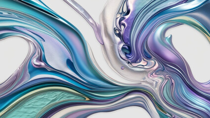 Liquid marble textured backgrounds. Wavy psychedelic backdrops. Abstract painting for web design or print. Good for cards, covers, and business presentations. Vector illustration	
