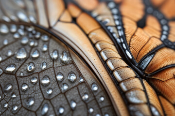 close up of a leather jacket