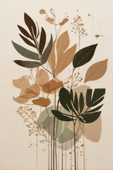 background with flowers