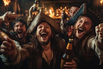 pirate character ship sailor portrait