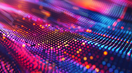 Obraz premium Abstract colorful bokeh background with vibrant colors and blurred lights. perfect for modern designs, websites, and presentations.