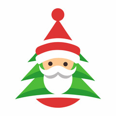 Christmas Logo Design Illustration