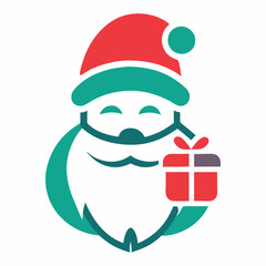 Christmas Logo Design Illustration